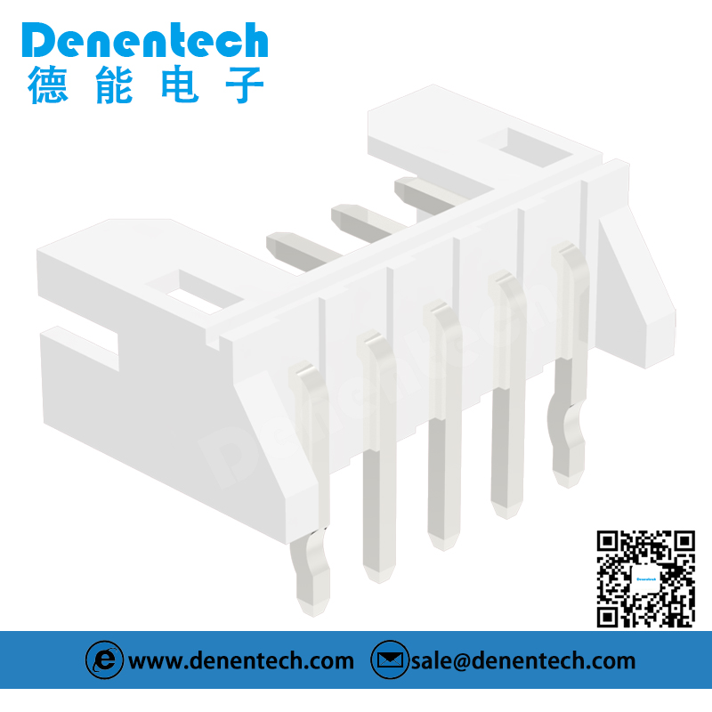 Denentech PH single row right angle locating 2.0MM pcb wafer housing connectors in stock